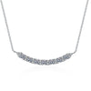 925 Silver Smile Pendant Necklace With O Chain Electroplated Simple Fashion Jewelry