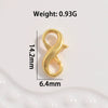 225 Silver Sshaped Lobster Clasp Electroplated Bracelet Necklace