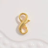 225 Silver Sshaped Lobster Clasp Electroplated Bracelet Necklace