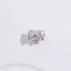 Silver Threedimensional Flower Bow Bead Accessories For Diy Bracelet And Necklace With Zirconia