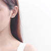 925 Silver Zodiac Mouse Stud Earrings Cute Animal Electroplated Lucky Rat Earrings For Women Simple Design