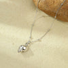 Simple Allmatch Golden Conch Pendant Stainless Steel Necklace For Women Electroplated