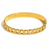 Simple Allmatch Temperament Light Luxury Hand Jewelry Stainless Steel 18K Gold Plated Chain Buckle Bracelet With Geometric Style And Electroplating Processing
