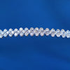 Simple Alloy Rhinestone Thin Headband For Women Diamond Inlay Hairband Elegant Daily Hair Jewelry