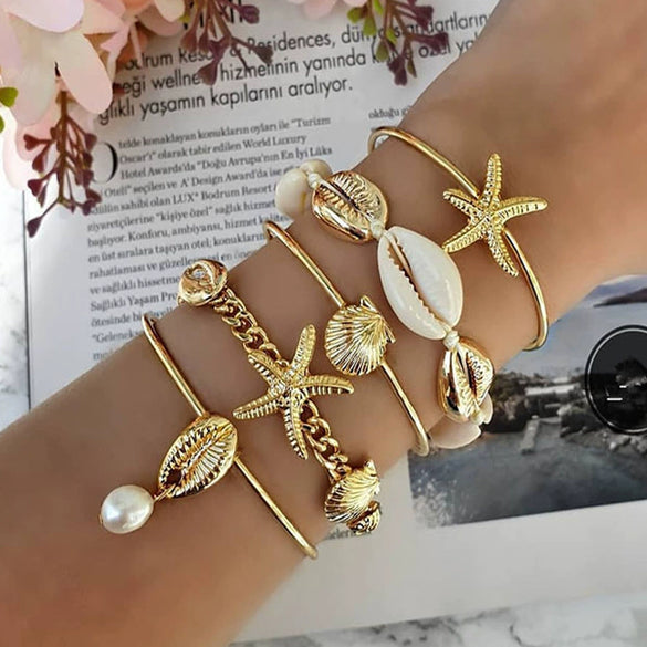 Simple Chain Bracelet Fashion Mix And Match Hollow Jewelry Stacked Wind Crystal Alloy Electroplating Letters Numbers Text Unisex