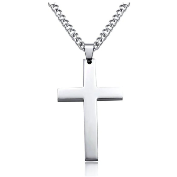Simple Cross Alloy Necklace With U Shaped Geometric Animal And Zodiac Patterns Electroplated Pendant