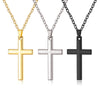 Simple Cross Alloy Necklace With U Shaped Geometric Animal And Zodiac Patterns Electroplated Pendant