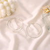 Simple  Double-layer Big Circle Earrings