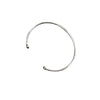 Simple Electroplated Copper U Shaped Bracelet Light Luxury Geometric Open Cuff Bracelet