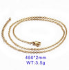 Simple Elegant Cold Style Cross Titanium Steel Geometric Welded Necklace For Women