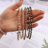 Simple Elegant Crystal Beaded Headband Diamond Style Hair Hoop Face Wash Headwear For Women