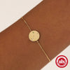 Simple Elegant S925 Sterling Silver Twelve Constellation Geometric Bracelet For Women Electroplated