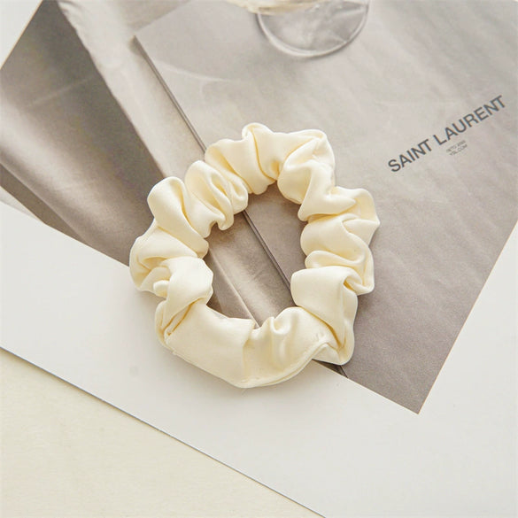 Simple Elegant Satin Handmade Women's Hair Ring