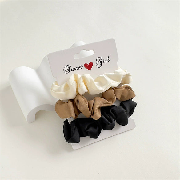 Simple Elegant Satin Handmade Women's Hair Ring