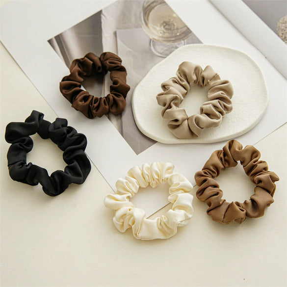 Simple Elegant Satin Handmade Women's Hair Ring