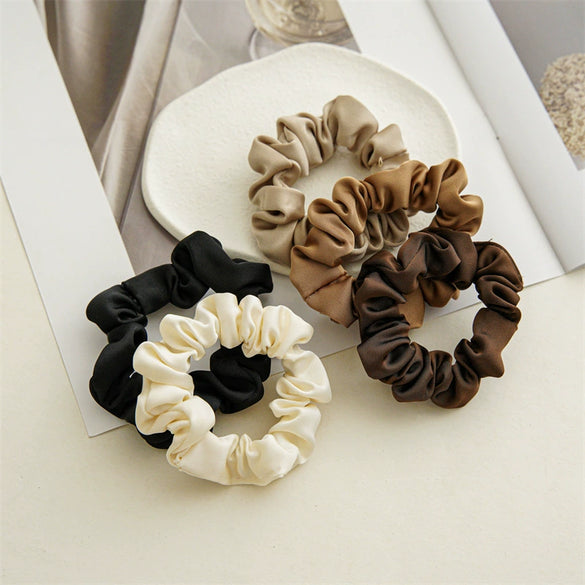 Simple Elegant Satin Handmade Women's Hair Ring