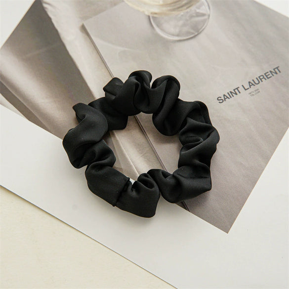 Simple Elegant Satin Handmade Women's Hair Ring