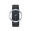 Simple Fashion Casual Universal Quartz Watch With Alloy Case Imitation Leather Strap And Rose Gold Pin Buckle Round Dial