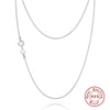 Simple Fashion S925 Sterling Silver Classic All Match Women's Collarbone Necklace With Geometric Pattern And Electroplating Process