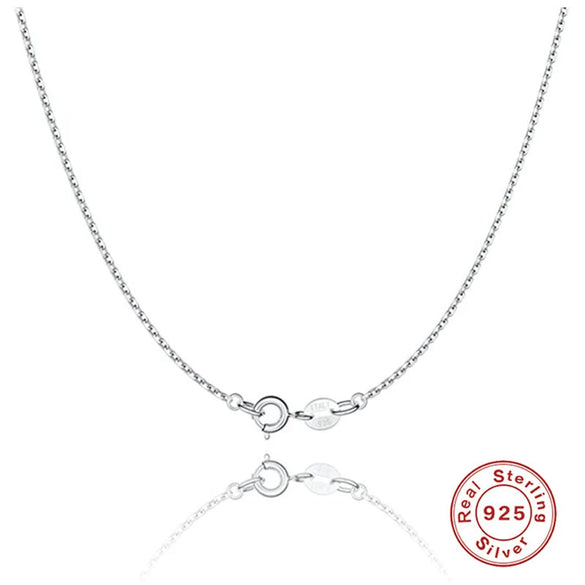 Simple Fashion S925 Sterling Silver Classic All Match Women's Collarbone Necklace With Geometric Pattern And Electroplating Process
