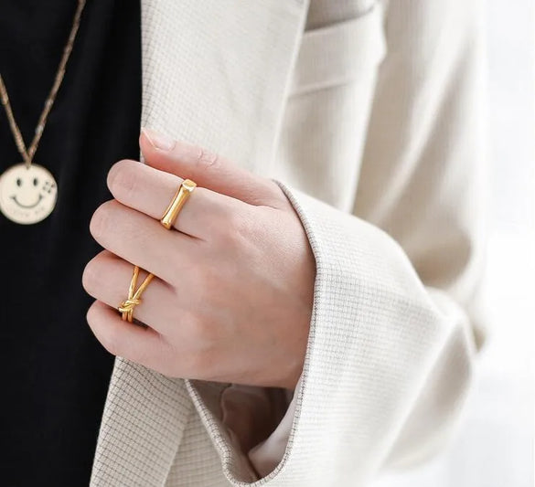 Wholesale Jewelry Fashion Heart 304 Stainless Steel Titanium Steel No Inlaid 18K Gold Plated Plating Inlaid Shell