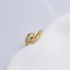 Simple Fashionable Snake Design Copper Jewelry With Real Gold Electroplated For Men And Women