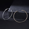 Simple Geometric Metal Double Bead Bracelet For Women Adjustable Electroplated Sweet Versatile Jewelry