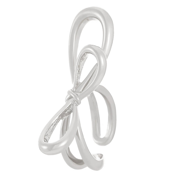 Simple Geometric Open Ring For Women Alloy Material With Electroplating Treatment