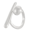 Simple Geometric Open Ring For Women Alloy Material With Electroplating Treatment