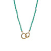 Simple Geometric Pearl Ring Pendant Necklace Bracelet Copper Gold Plated Electroplating