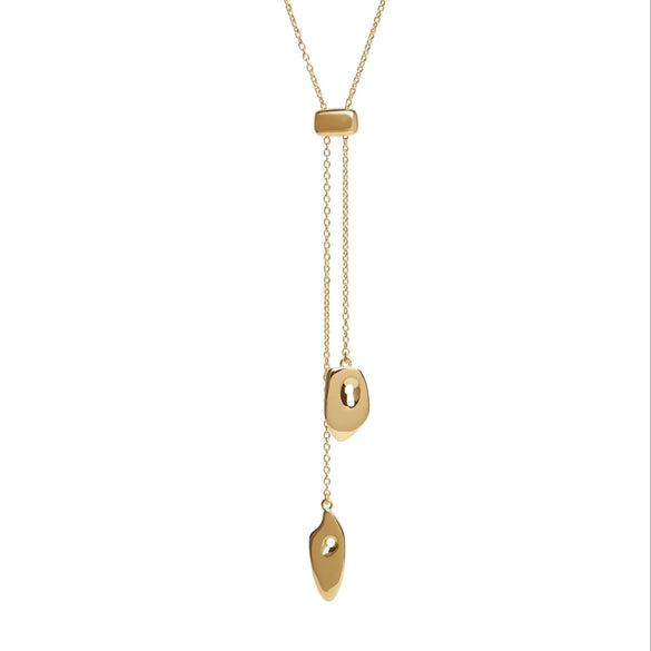 Simple Geometric Pearl Ring Pendant Necklace Bracelet Copper Gold Plated Electroplating