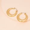 Simple Geometric Resin Circle Earrings For Women Retro Lightweight Fashion Earrings Wholesale