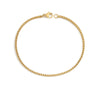 Simple Geometric Stainless Steel Box Chain Bracelet For Women Electroplated Titanium Steel Fashion Jewelry