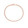 Simple Geometric Stainless Steel Box Chain Bracelet For Women Electroplated Titanium Steel Fashion Jewelry