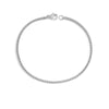 Simple Geometric Stainless Steel Box Chain Bracelet For Women Electroplated Titanium Steel Fashion Jewelry