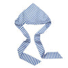 Simple Geometric Striped Fabric Triangle Scarf Headwear For Women