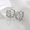 Simple Geometric Ushaped Copper Electroplated Women's Earrings