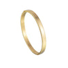 Simple Glossy Buckle Bracelet Stainless Steel Goldplated Electroplating
