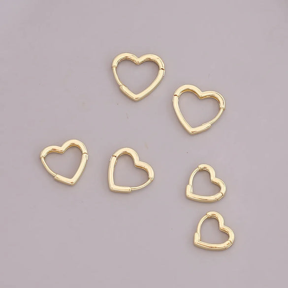 Europe And America Cross Border New Geometric Metal 18k Gold Earrings Simple Personality Gothic Stud Earrings Nightclub Earrings E360