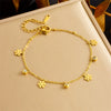 Simple Gold Plated Stainless Steel Butterfly Dragonfly Insect Pendant Necklace For Women