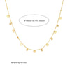 Simple Gold Plated Stainless Steel Butterfly Dragonfly Insect Pendant Necklace For Women