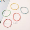 Simple Handmade Cloth Hair Ties With Ball Detail High Elastic Ponytail Hair Ropes For Women And Girls