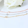 Simple Heart Shape Red Rope Bracelet For Women Copper Lucky Jewelry With Gold Plated Artificial Gem Inlay Fashion Wholesale