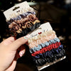 Simple High Elasticity Fabric Scrunchie Hair Band Large Ring Ponytail Hair Tie For Women With Fine Craftsmanship