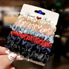 Simple High Elasticity Fabric Scrunchie Hair Band Large Ring Ponytail Hair Tie For Women With Fine Craftsmanship