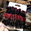 Simple High Elasticity Fabric Scrunchie Hair Band Large Ring Ponytail Hair Tie For Women With Fine Craftsmanship