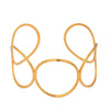 Simple Irregular Geometric Stainless Steel Electroplated Bracelet Jewelry