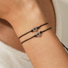 Simple Luminous Love Lucky Beads Friendship Couple Hook Card Adjustable Hand Knitted Thread Rope Unisex Cartoon Bracelet