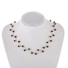 Simple Niche Black Crystal Short Clavicle Chain Female  Wholesale Socialite White Collar Accessories Necklace