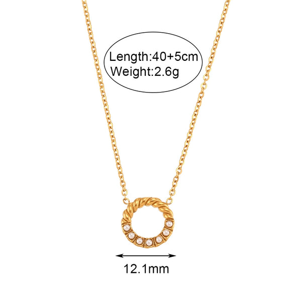 Simple Niche Light Luxury Stainless Steel Twist Circle Halfinlaid Women's Bracelet Jewelry With Geometric Design And Electroplating Treatment